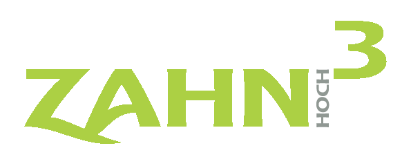 Logo Zahnarztpraxis Zahn hoch 3